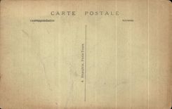 Ataque frontal del este de CPA Chenonceau