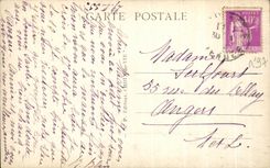 Cuadro total de CPA Croix de Vie de las rocas de la tierra grande