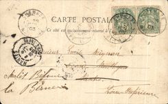 CPA Sands the Castle and the Sarthe