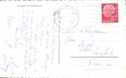 CPA Gruss aus dem Schwarzwald Freiburg