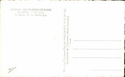 CPA Mont Les Bains Gilds In winter the sancy and the teleferic