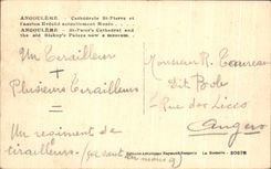 St Pedro y museo viejo de la catedral de CPA Angulema del actullement de Eveche