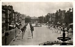 CPA Bordeaux the Alleys De Tourny At the bottom the Large Theater