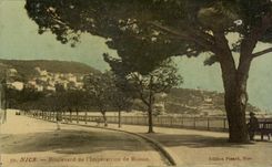 Bulevar de CPA Niza de la emperatriz de Rusia Rusia