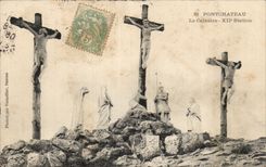 CPA Pontchateau the Martyrdom