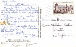 CPA Arcachon Ses Magnifiques Plages et ses Jetees
