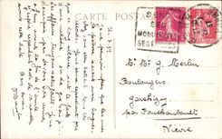 CPA Petite Carries of I' old Archbishop's palace Sens