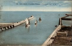 CPA Sables d'Olonne Entering of the Port