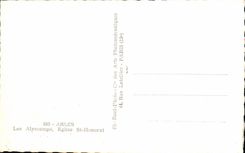 CPA Arles Alyscamps Church St Honorat