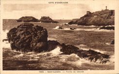 CPA Cote D'Emeraude Saint Lunaire Pointe du Decolle