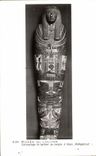 CPA Musee du Loure Sarcophage du barbier du temple d'Amon Ankhpekroud Egypt Egypte