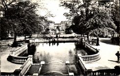 CPA Dijon the garden Darcy