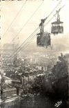 CPA the beautiful French Alps Grenoble Cable car of the Basilica Crossing of the two buckets