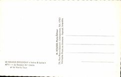 CPA Pressigny grande Indre el Loire el siglo de la subsistencia y la torre de la mujer mayor