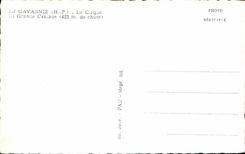 CPA Gavarnie the Circus Large Cascade