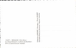 CPA Brouage Old Walls the Gate of Rochefort