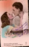 CPA Fantaisie Couple Femme