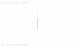 CPSM Lauterbrunnen put Grosshorn und Breithorn