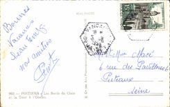 CPA Poitiers Edges of Clain and the Tower ad interim 'Bird