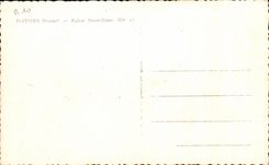 CPA Poitiers Notre Dame Church