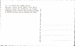 CPA the Bridge Duard Roman Aqueduct