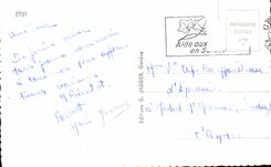 CPA Souvenir Geneva Mount Blanc the roads Boat