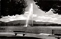 CPA Geneva the water jet