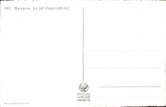 CPA Geneva the water jet