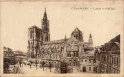 CPA Strasbourg Cathedral