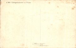 CPA Gebirgslandschaft Im Winter