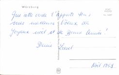 CPA Festung EIB Nacht Wurzburg