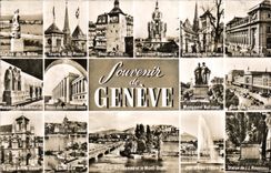 CPA Souvenir of Geneva
