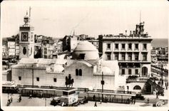 CPA Argel la mezquita grande Djama Djedid