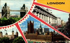 CPA London Westminster Bridge Houses off Parliament