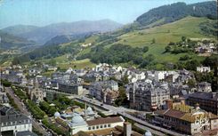 CPA Bourboule View in the foreground