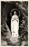 CPA Lourdes the Virgin and the Miraculous Cave