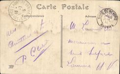 Coronacion de Cyr del santo de la catedral de CPA Nevers de la torre