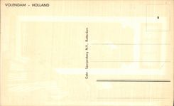 CPA Volendam Holland Folklore Costume Femmes