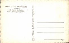 CPA Paris And Its Wonders Law courts and the Caretaker's lodge