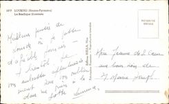 CPA Lourdes the Illuminee Basilica