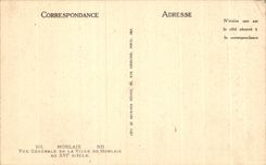 CPA Morlaix View of the Town of Morlaix at the Century