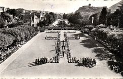 CPA Lourdes the Way Of Cross Of the Patients During the Rosary