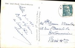 CPA Lille Church St Maurice