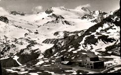 CPA the collar Of Iseran the Highest Road Of Europe Points of Ouillette Pelaou Blanc