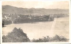 CPA Hendaye the Old city and Bidassoa