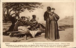 CPA Assisi Francesco Morente benedice