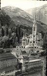 CPA Lourdes Seen on the Basilica and Gave