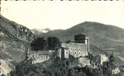 CPA Lourdes Fort and the Valley of Argeles