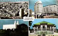 CPA Souvenir De Casablanca