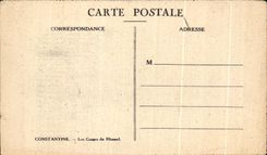 CPA Constantine La Gorges de Rhumel Algerie